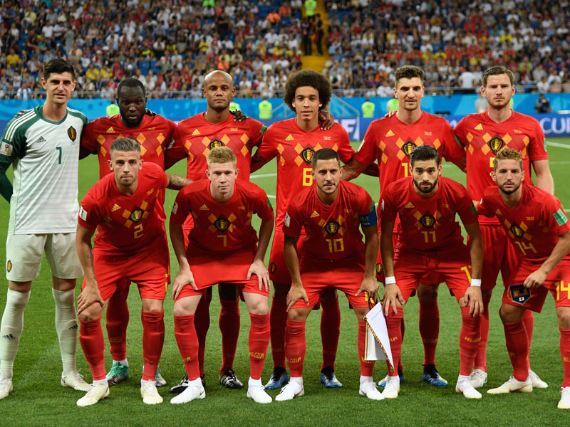 foto de equipo para Bélgica