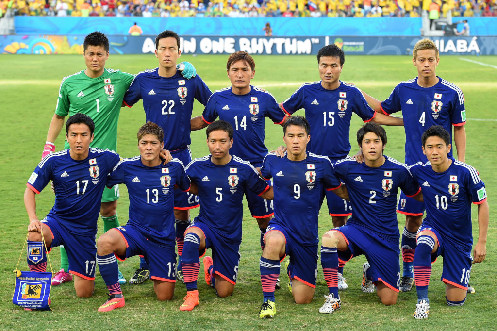 foto de equipo para Japón