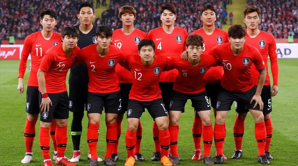 foto de equipo para Corea