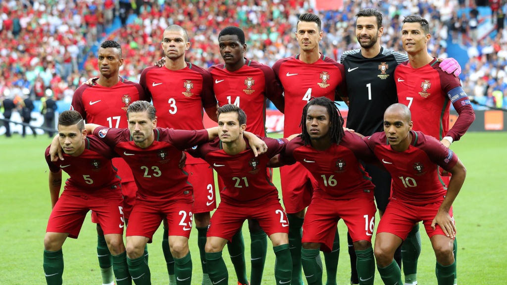 foto de equipo para Portugal
